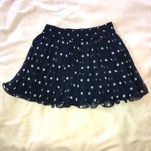 Navy Abercrombie Skirt
